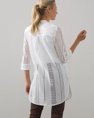 Eyelet Maxi Tunic