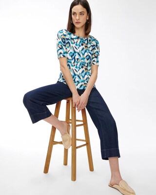 No Iron Stretch Paisley Shirt