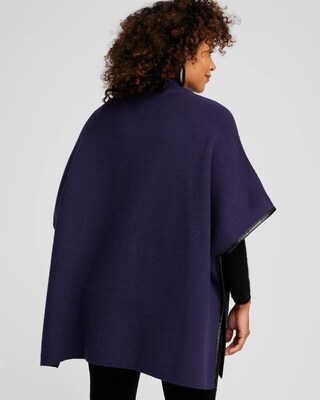 Zip Front Ruana