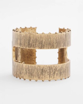Vintage Gold Cuff Bracelet click to view larger image.