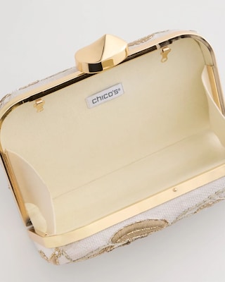 Neutral Hard-Shell Clutch click to view larger image.