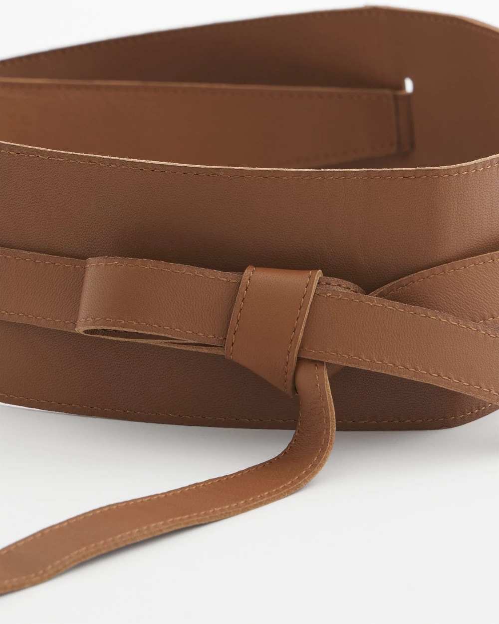 Leather Double-Sided Obi Belt