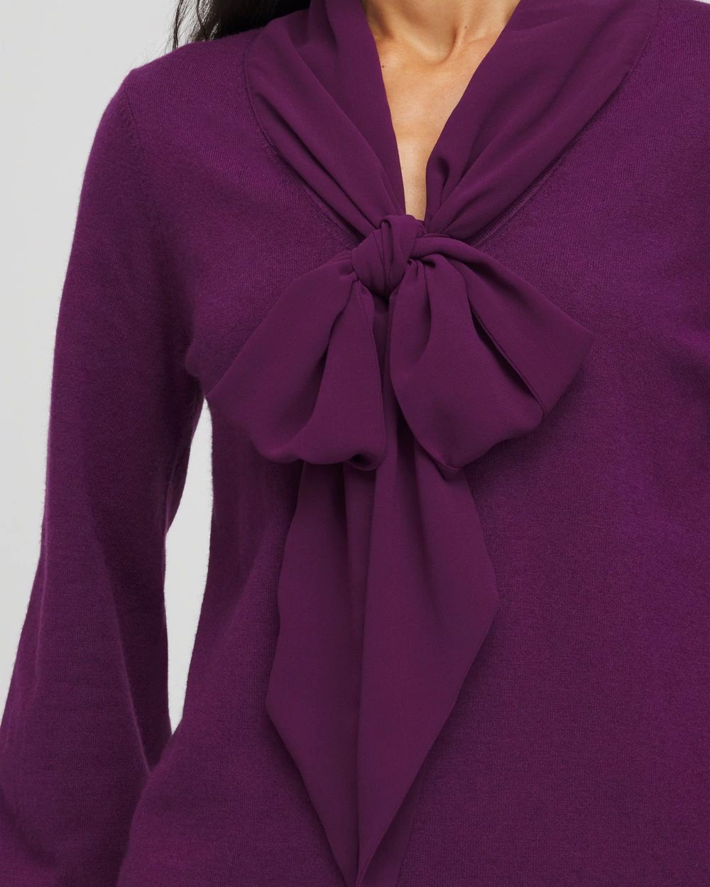 Ella Bow-Detailed Sweater