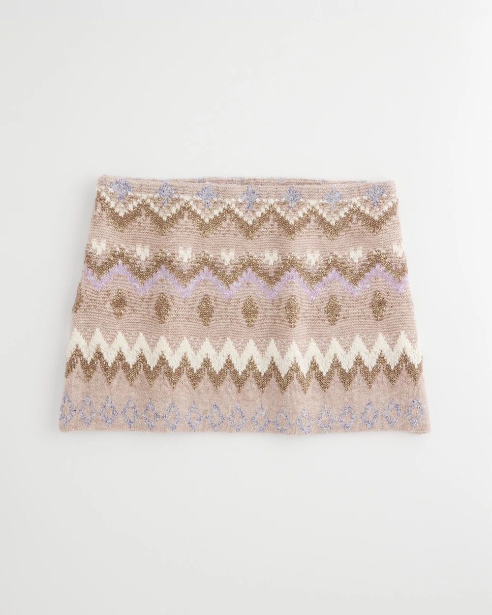 Fair Isle Reversible Snood