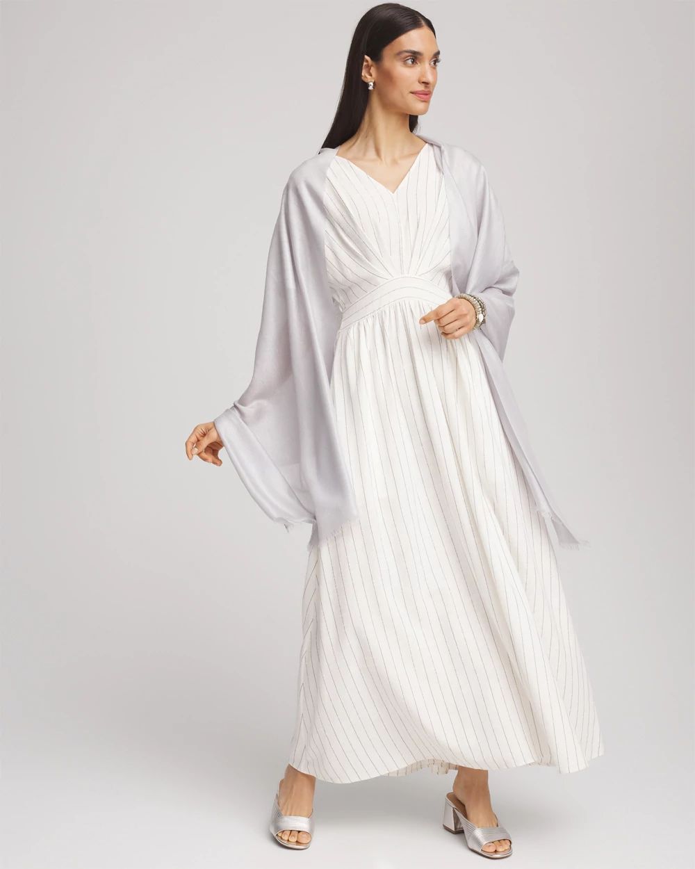 Lightweight Cashmere-Blend Wrap