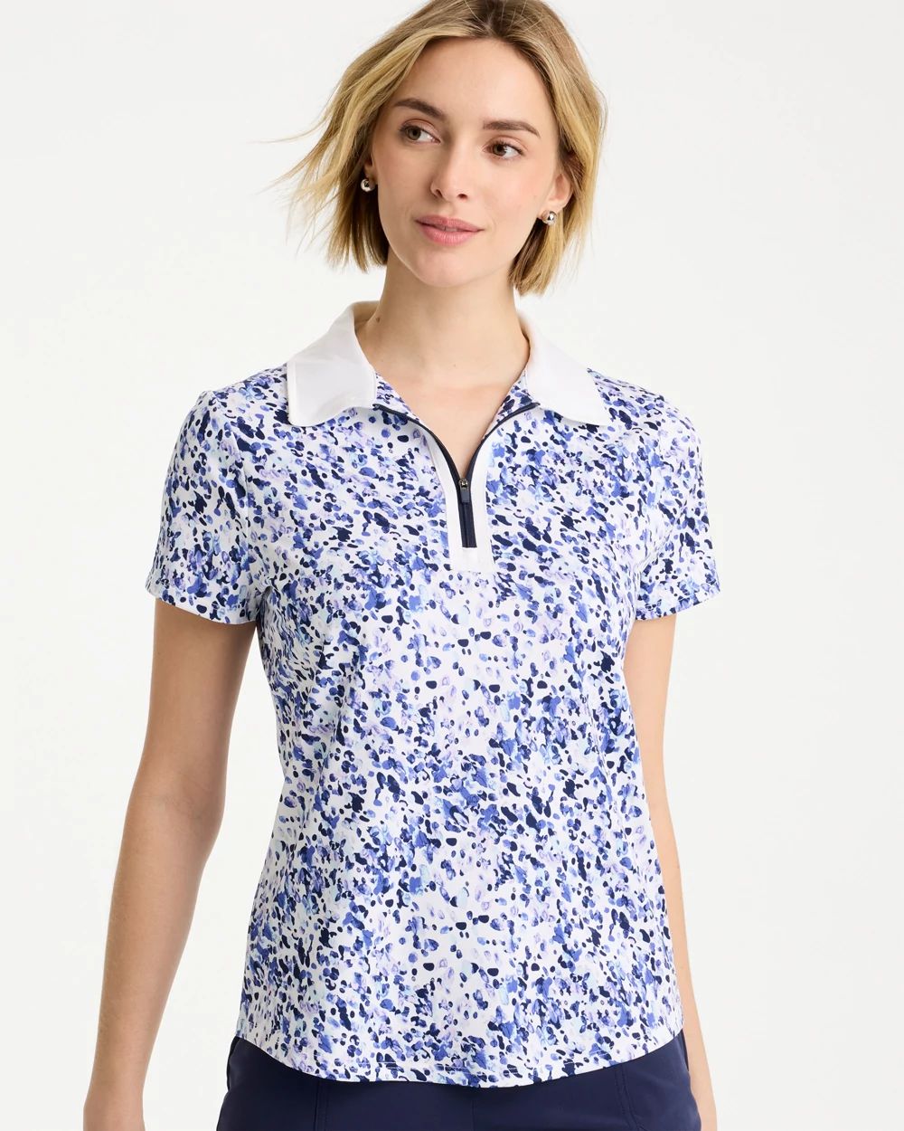 Zenergy® UPF Half-Zip Collared Pullover Top