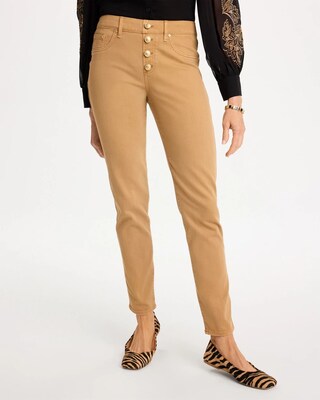 Pull-On Slim Ankle Jeggings click to view larger image.