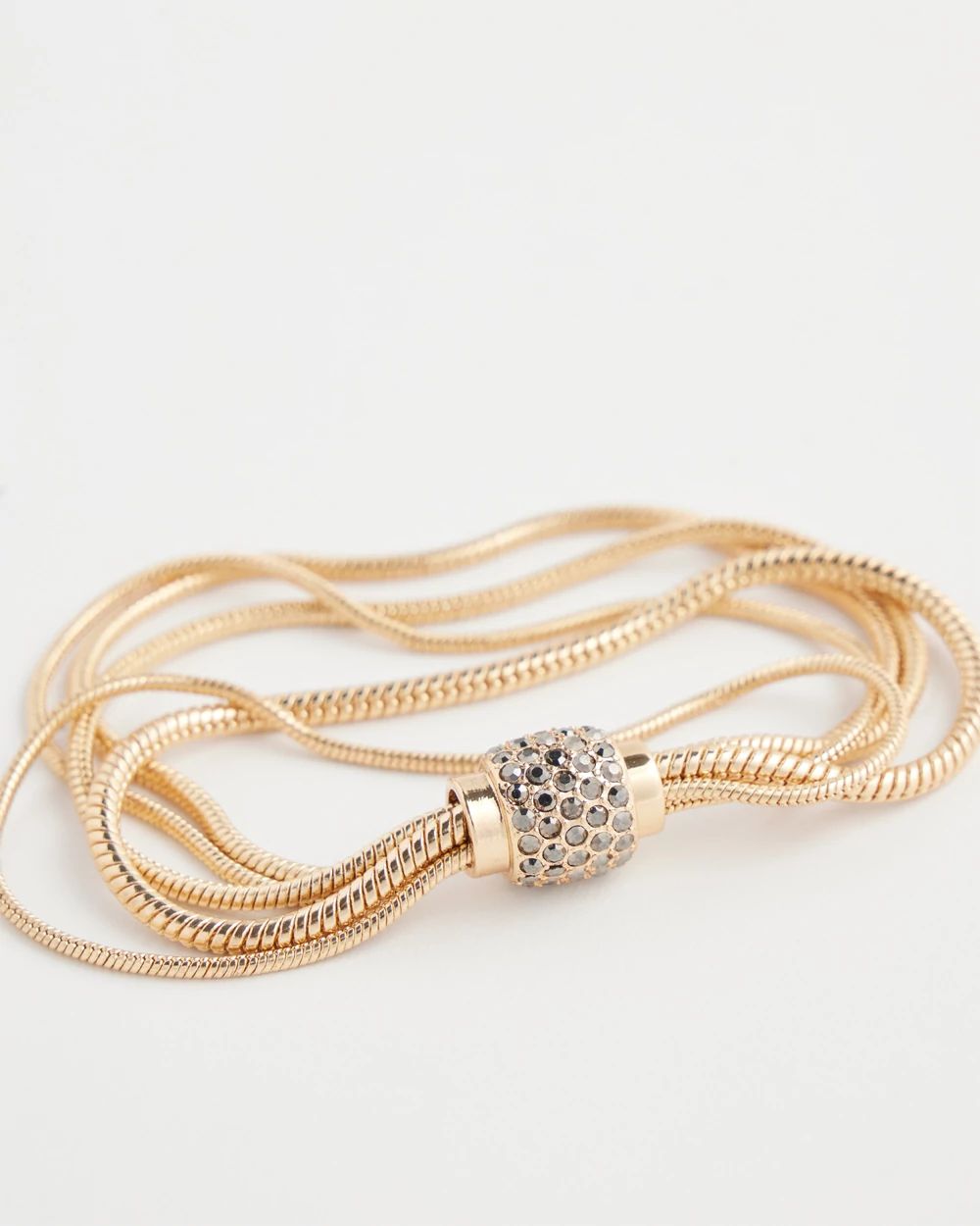 Gold Tone Magnetic Bracelet