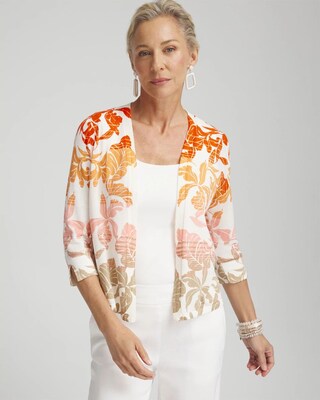 Summer Romance Ombre Orchid Short Cardigan