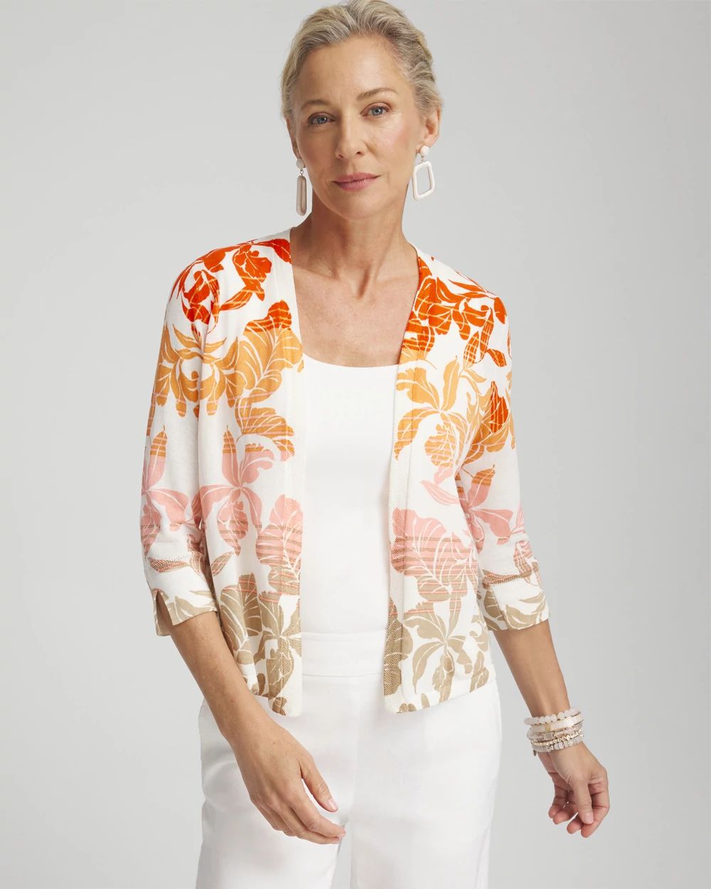 Summer Romance Ombre Orchid Short Cardigan