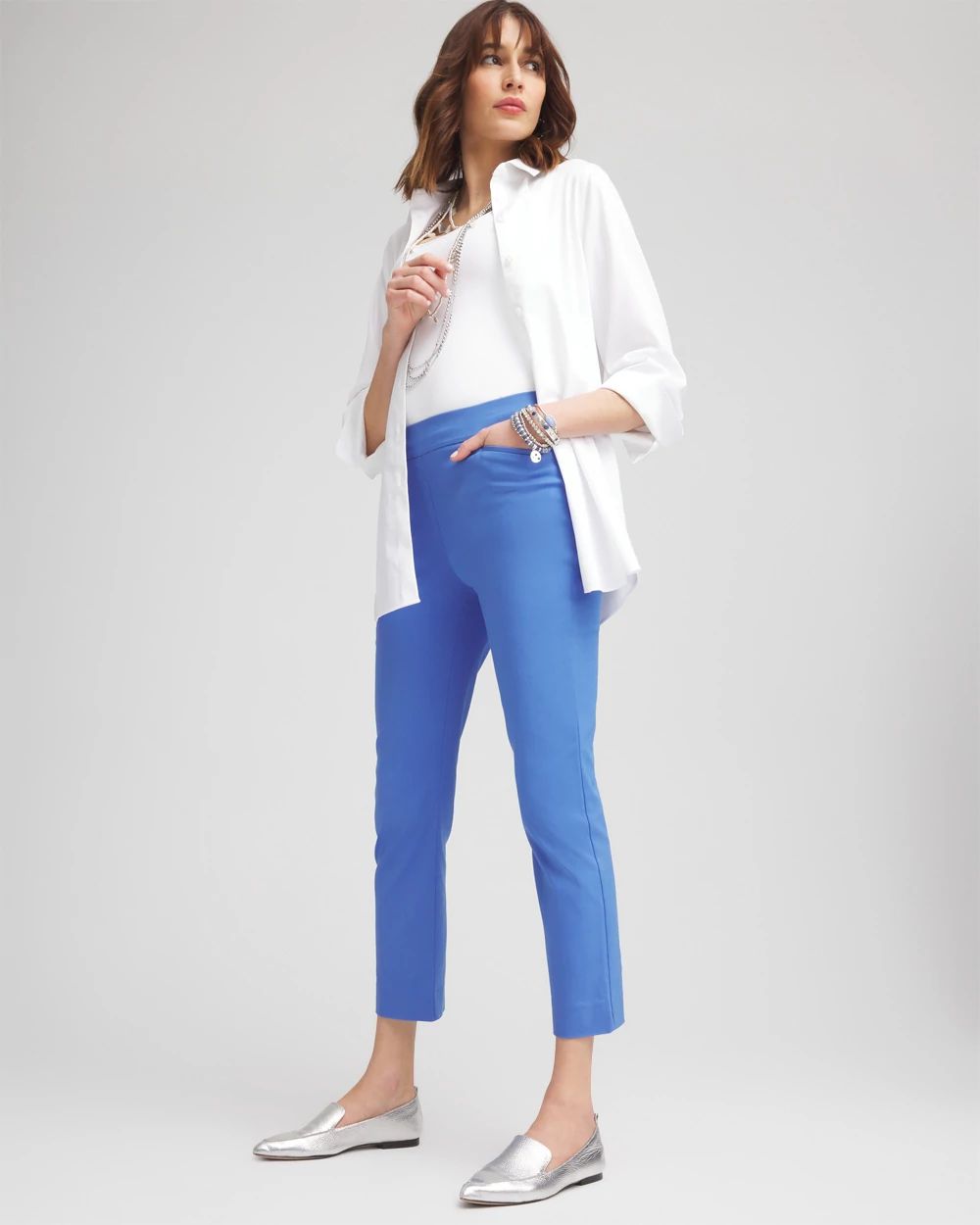 Brigitte™ Pull-On Cropped Pants
