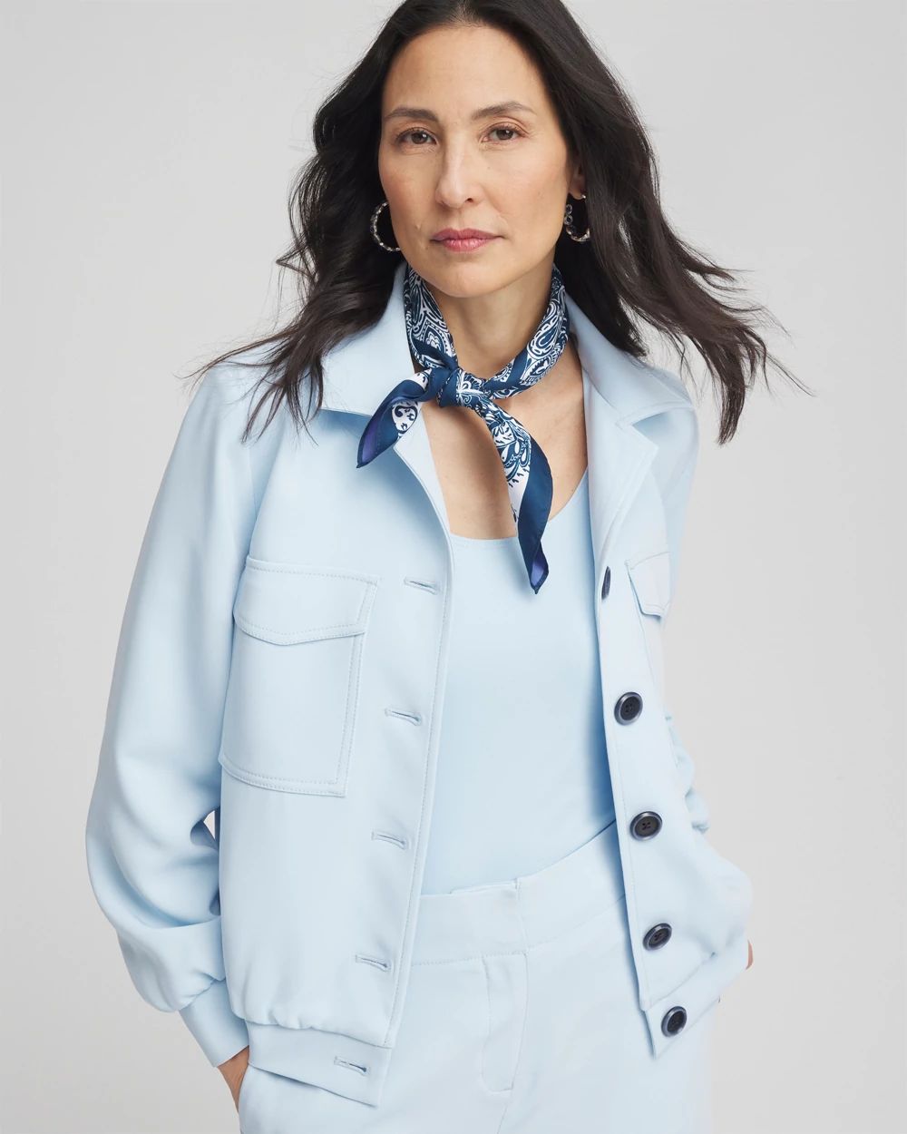 Georgette Crepe Shacket