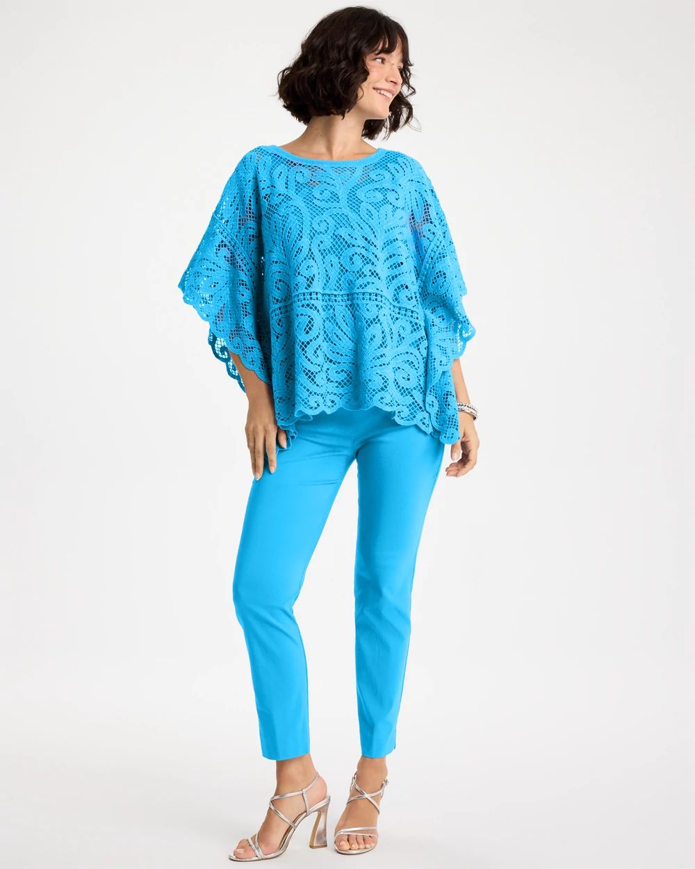 Brigitte™ Slim Pull-On Crop Pant click to view larger image.