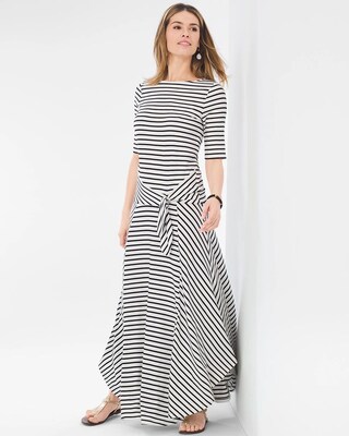 Striped Maxi Skirt