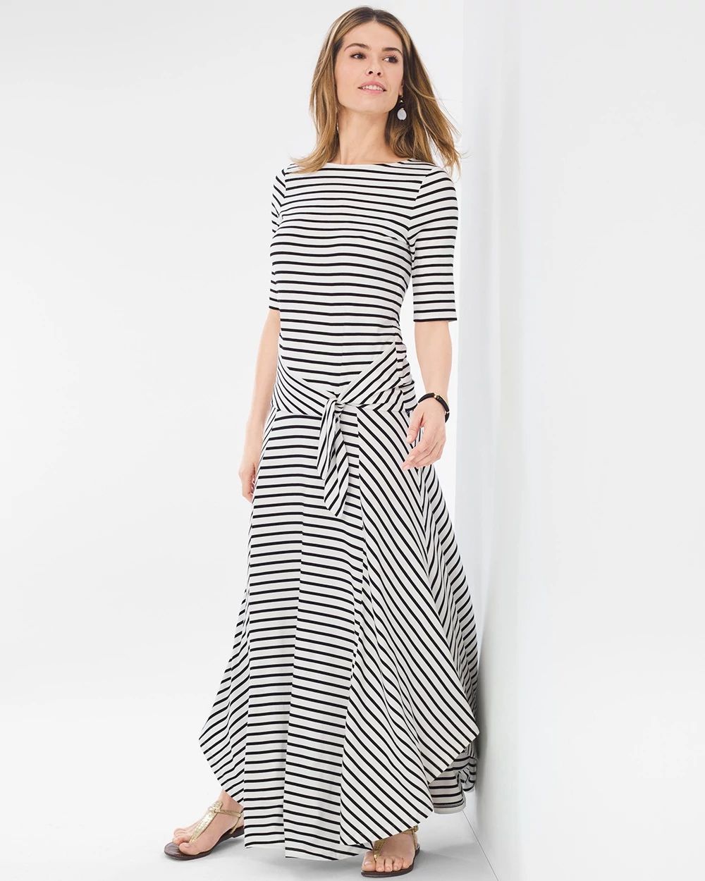 Striped Maxi Skirt