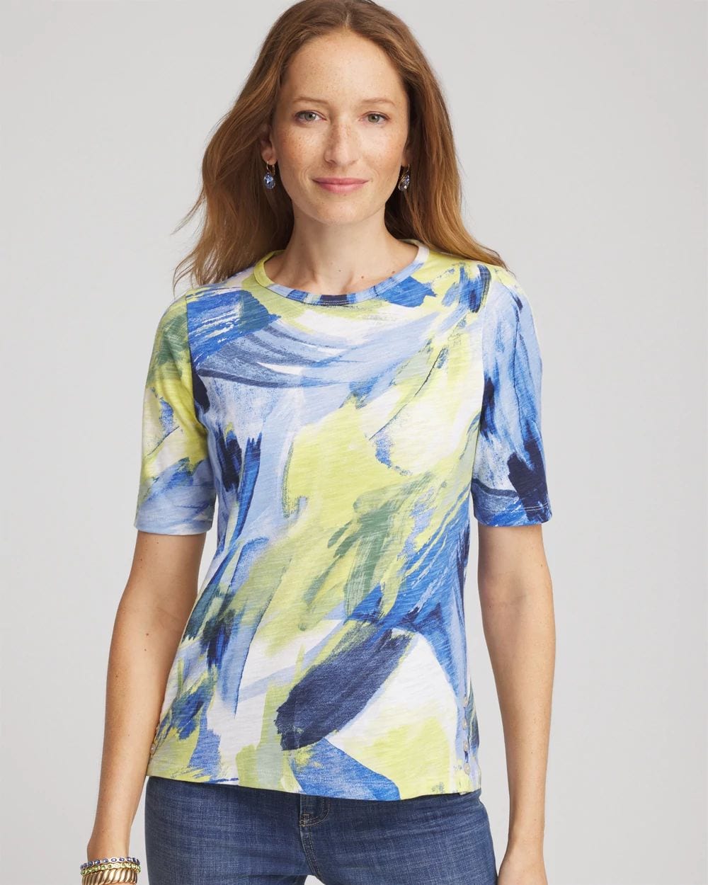 Double-Knit Short Sleeve Tee