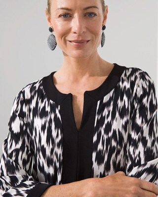 Travelers Classic Ikat Print Tunic