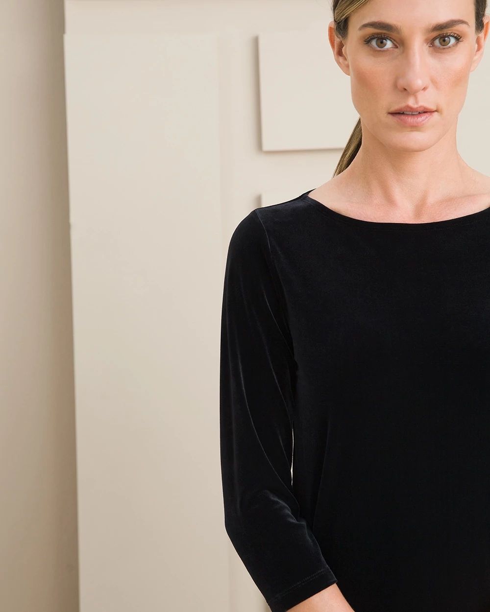 Travelers Collection Velvet Dress
