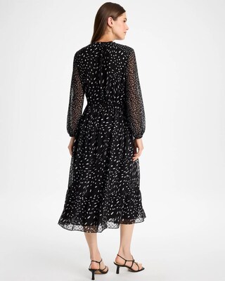Clip Dot Maxi Dress click to view larger image.