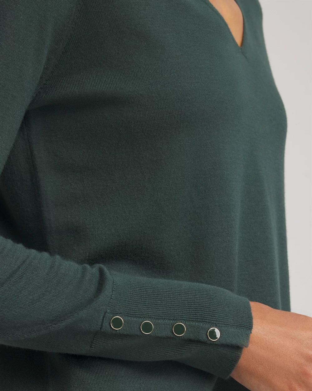 Ella V-Neck Pullover Sweater