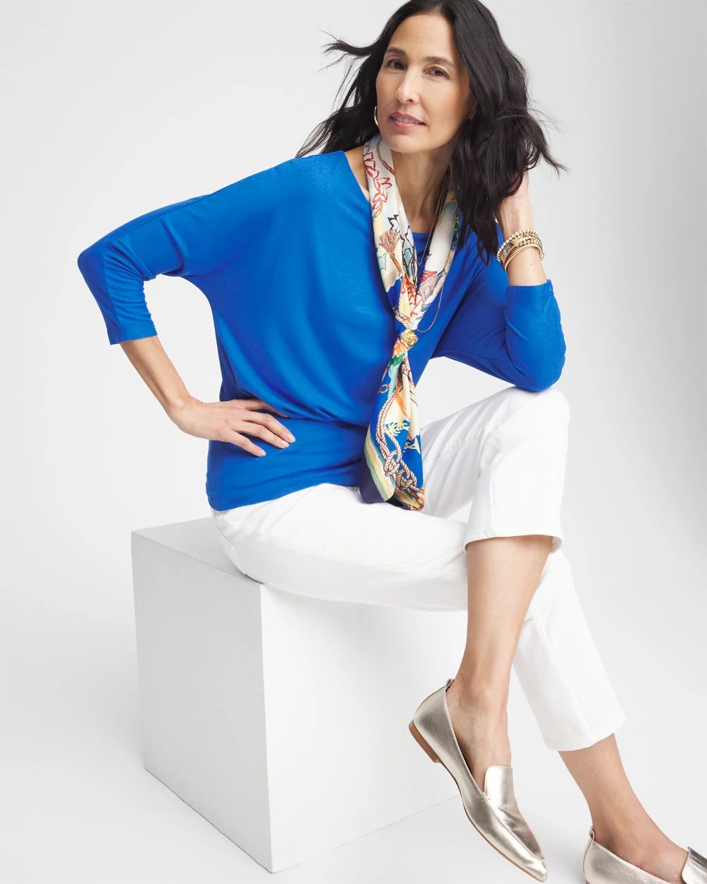 Touch of Cool™ Banded-Hem Top
