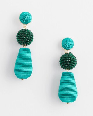 No Droop® Thread Wrapped Earrings click to view larger image.