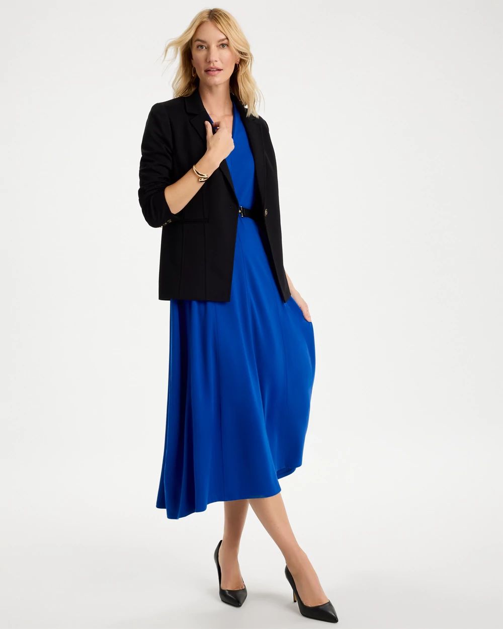 Ponte Knit Blazer click to view larger image.