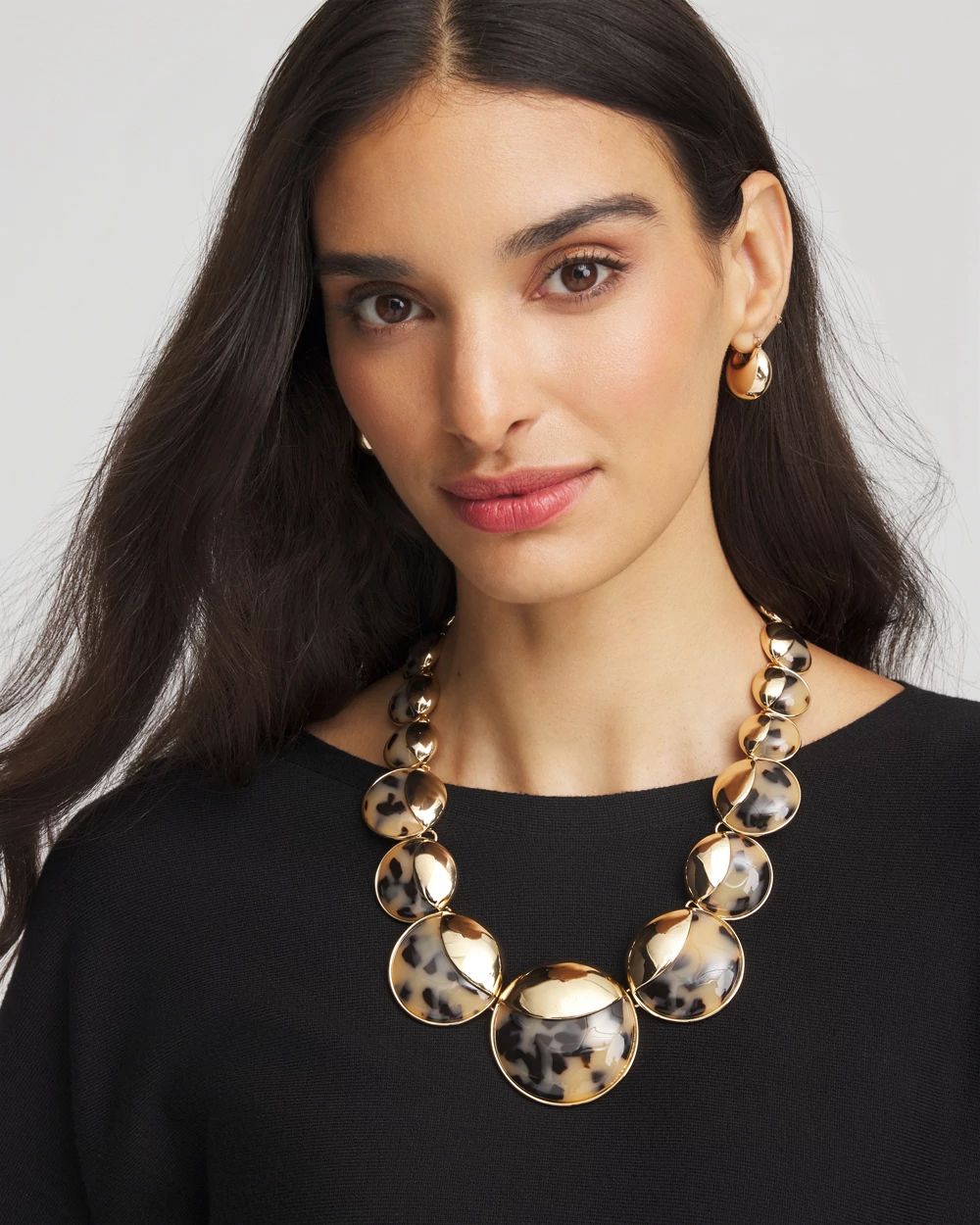 Golden Tortoise Collar Necklace