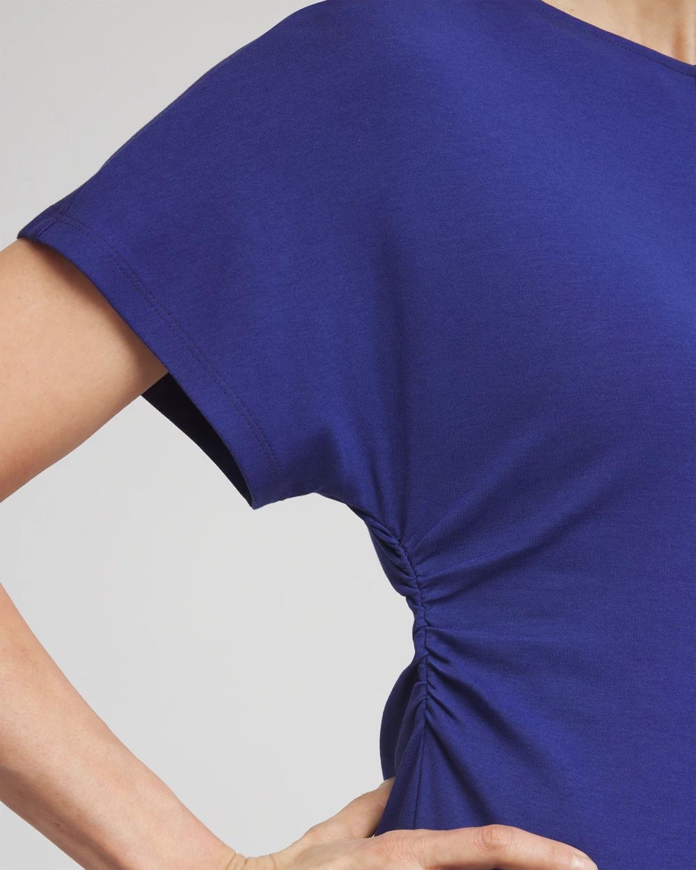 Fit and Flare Cinched Waist Dress