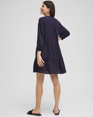 Embroidered Eyelet Coverup click to view larger image.