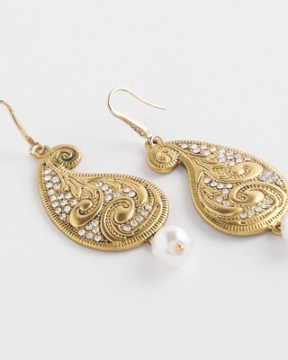 No Droop™ Paisley Earrings