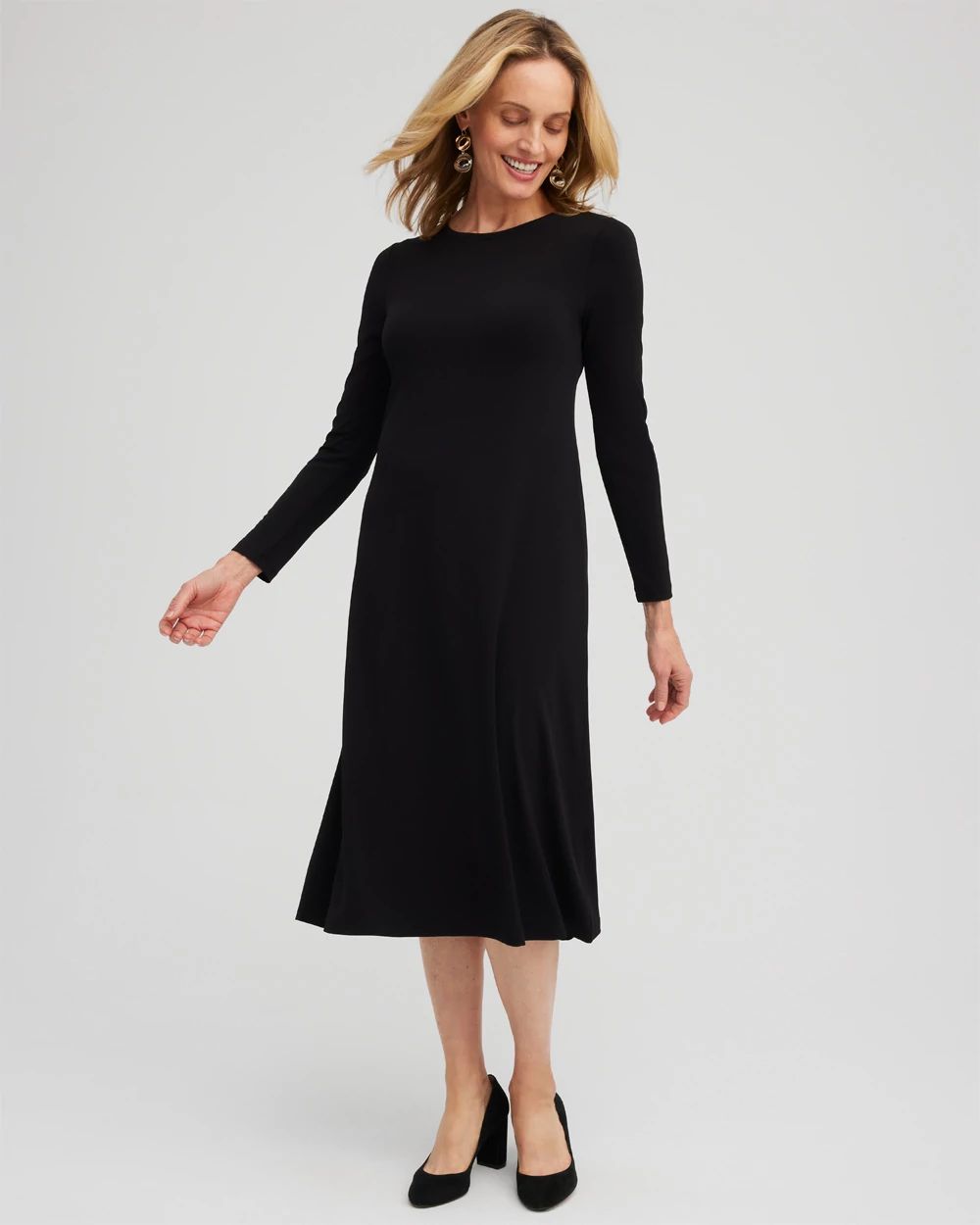 Long Sleeve Midi Dress