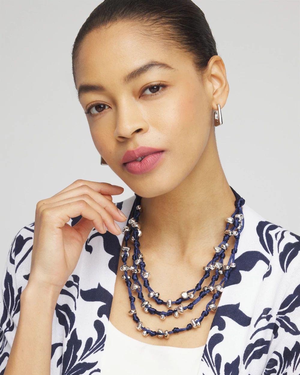 Silk Cord Necklace