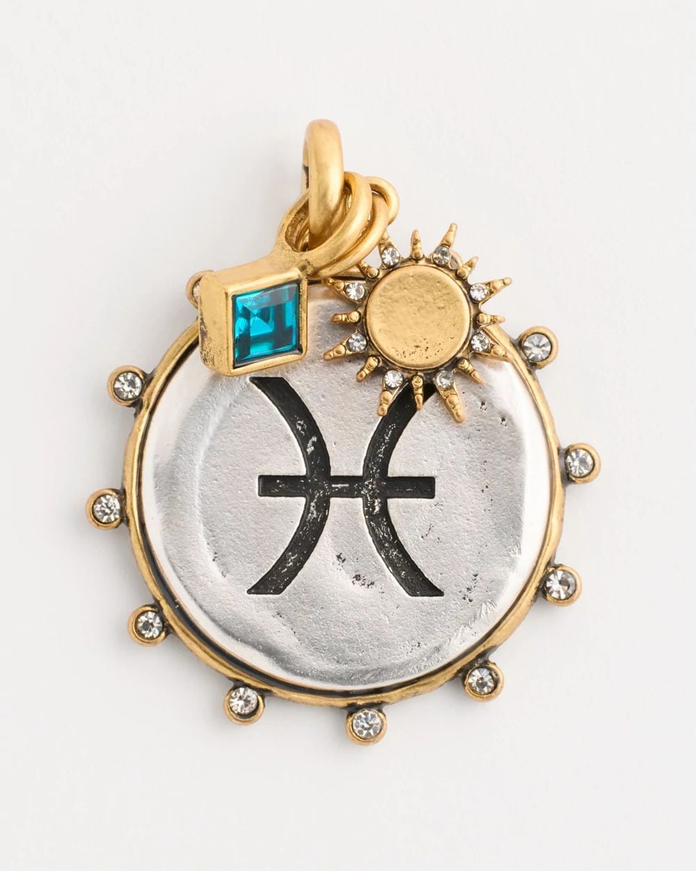 Pisces Zodiac Charm Pendant