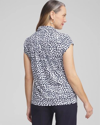 Zenergy® UPF Square Cap Sleeve Polo