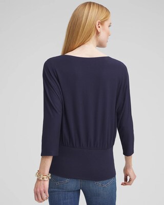 Touch of Cool™ Banded Hem Top click to view larger image.
