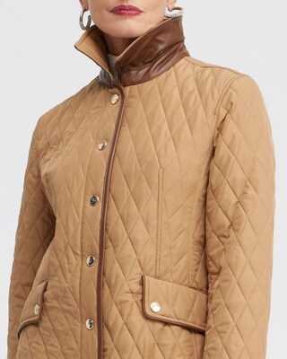Quilted Mid-Length Jacket