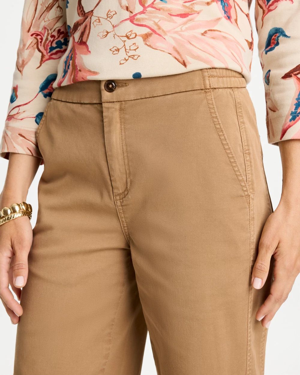 Cotton Twill Barrel Pants click to view larger image.