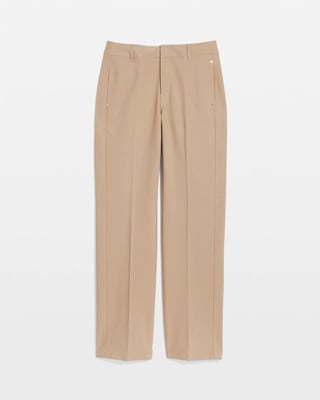 Cotton Straight-Leg Trousers click to view larger image.