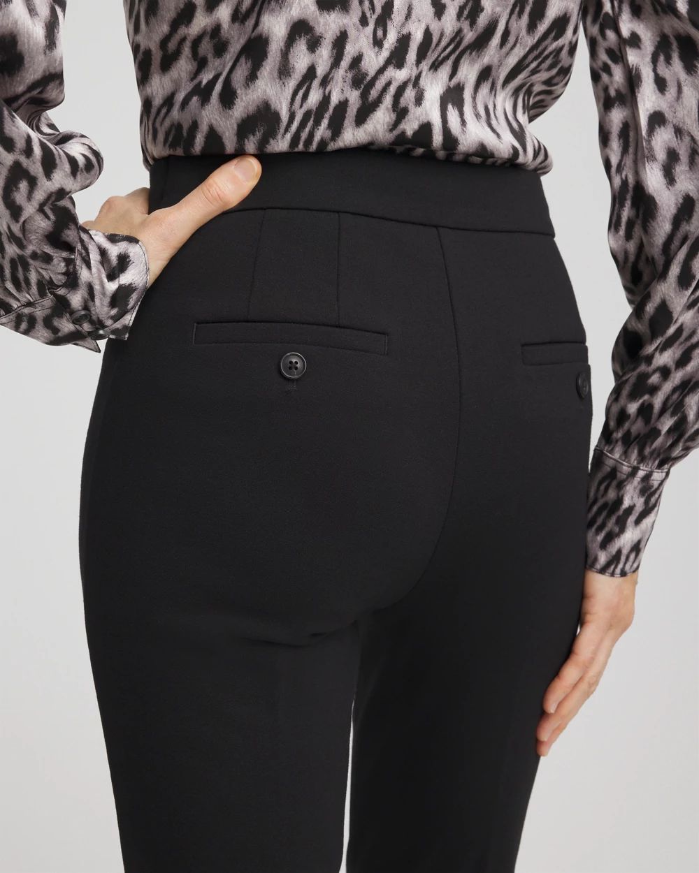 Emme Skinny Ponte Ankle Pants