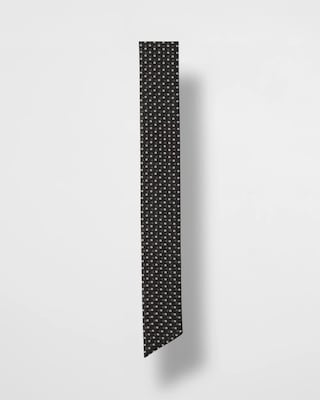 Polka Dot Skinny Scarf click to view larger image.