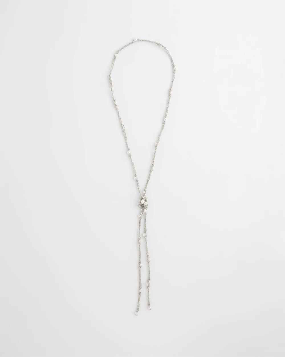 Fresh Water Pearl Lariat Necklace