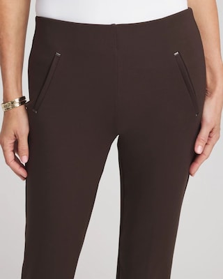 Juliet Slim Trim Detail Ankle Pants click to view larger image.