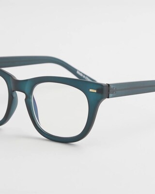 Dark Teal Square Readers