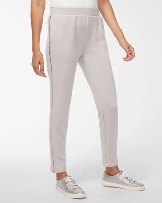 Zenergy Scuba Ball Chain Ankle Pants