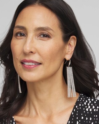 Silver Chandelier Earrings
