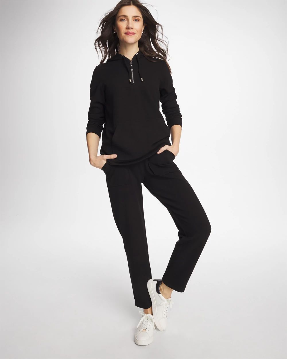 Zenergy® Soft Waffle Tapered Ankle Pants