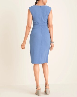 Adrianna Papell Tie-Waist Sheath Dress