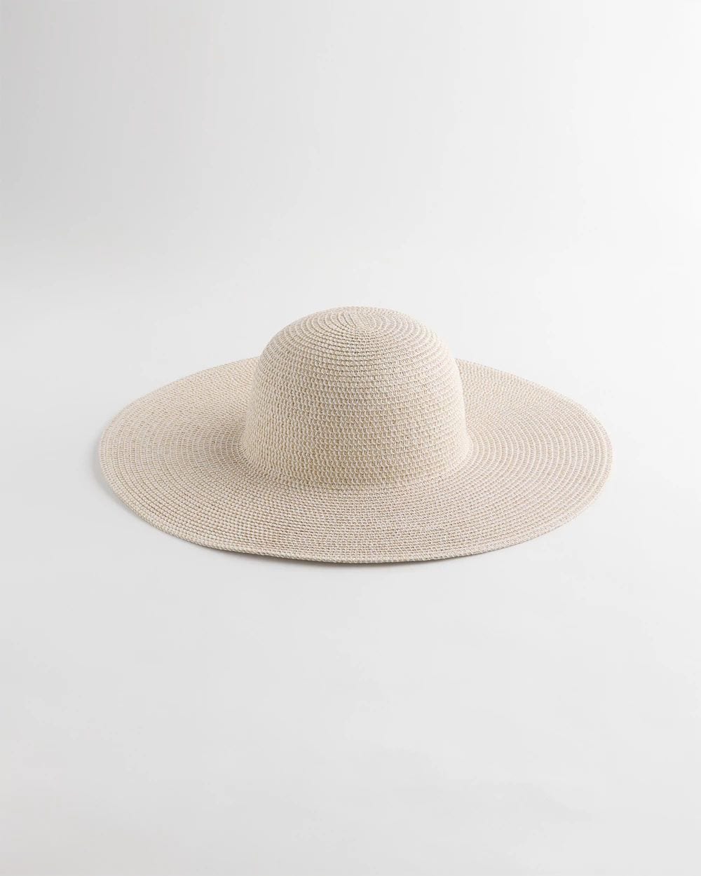 Metallic Straw Sun Hat