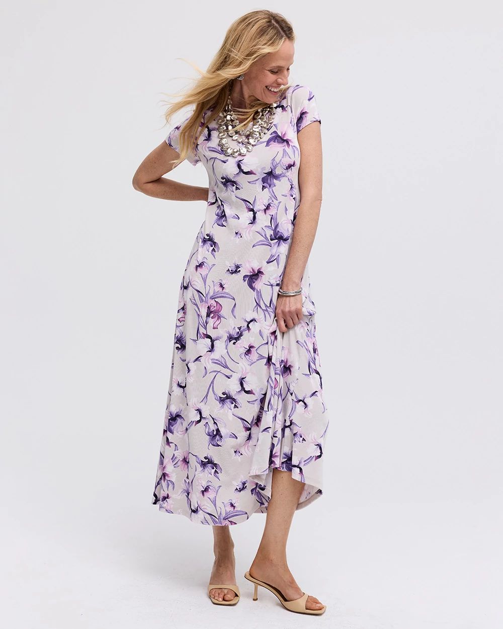 Travelers™ Amethyst Iris Maxi Dress